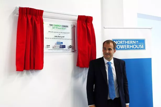 Northern Powerhouse minister opens multi-million pound energy centre in Ellesmere Port